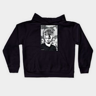 'THE MASKS WE WEAR' Kids Hoodie